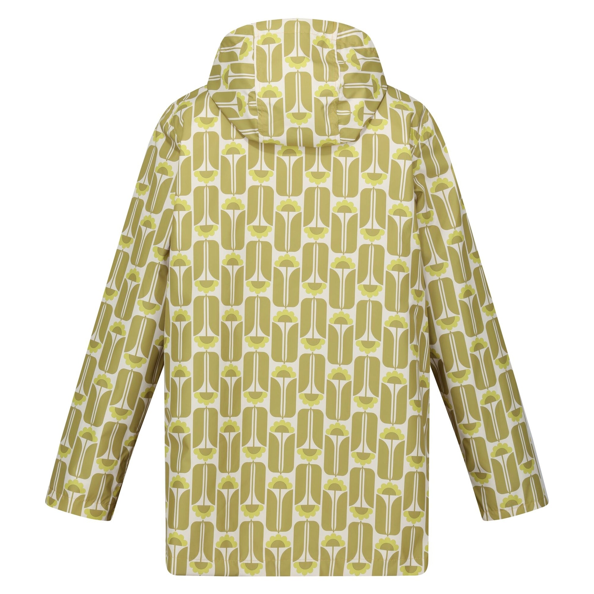 Yellow - Back - Regatta Womens-Ladies Orla Kiely Swing II Tall Flowers Waterproof Jacket