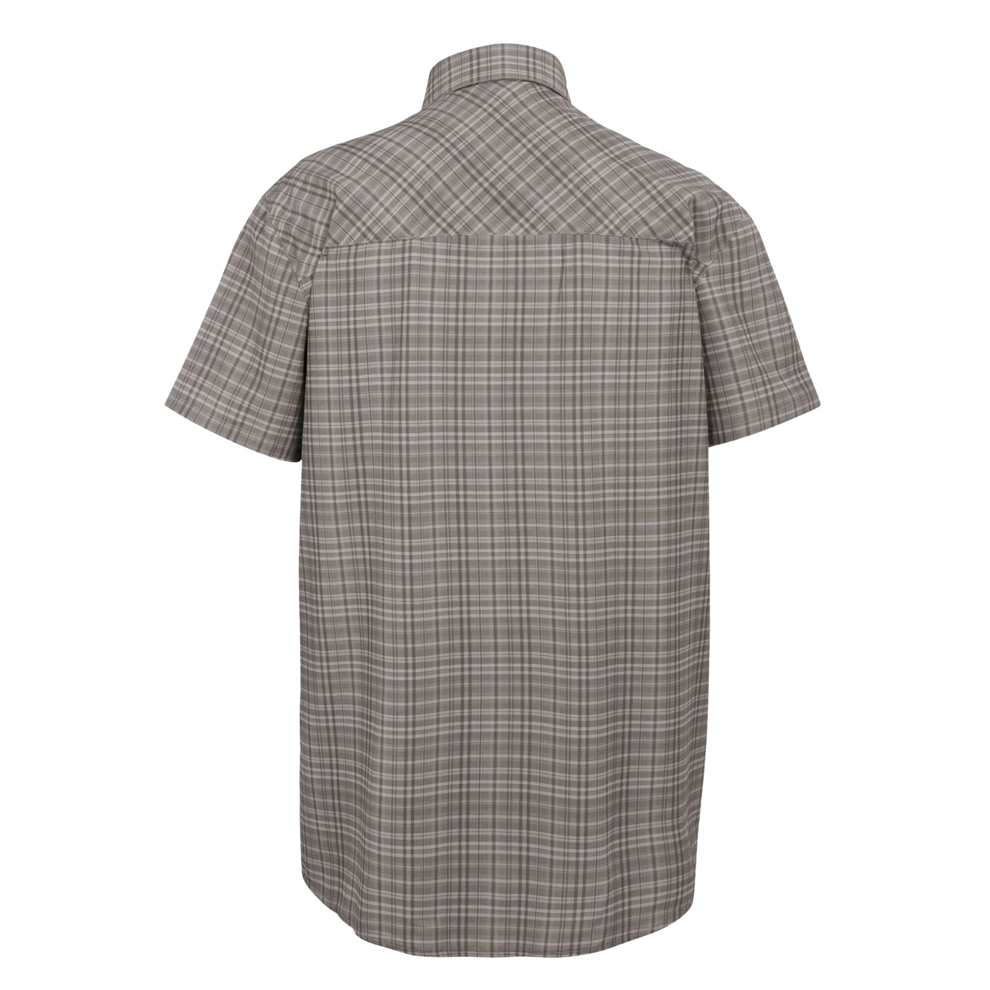 Treetop - Back - Regatta Mens Checked Packaway Travel Shirt