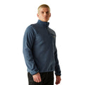 Blue Indigo - Side - Dare 2B Mens Affinity Mountain Fleece Top