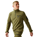 Martini Olive - Lifestyle - Dare 2B Mens Affinity Mountain Fleece Top