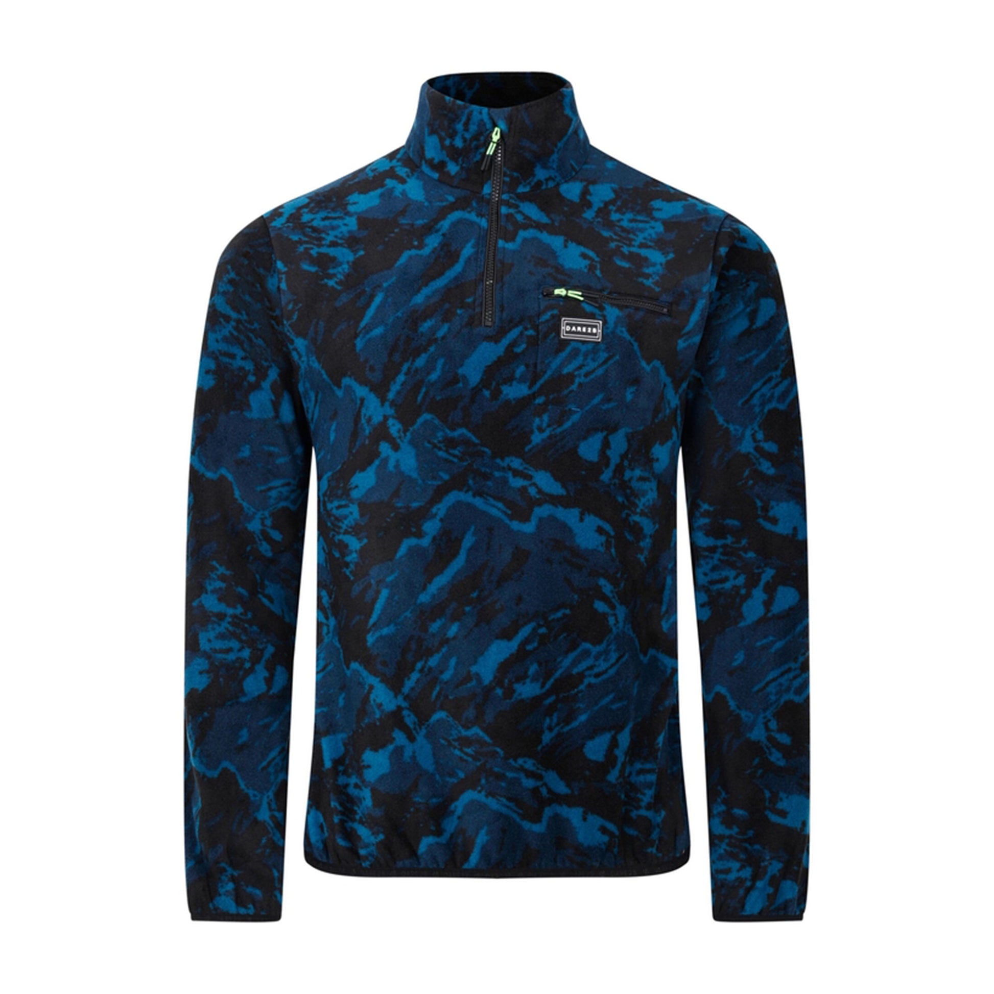 Kingfisher Blue - Front - Dare 2B Mens Affinity Mountain Fleece Top