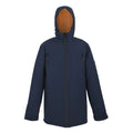 Navy-Fox - Front - Regatta Mens Larrick II Waterproof Insulated Jacket