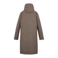 Mocha-Cocoa - Back - Regatta Womens-Ladies Yarli Longline Waterproof Jacket