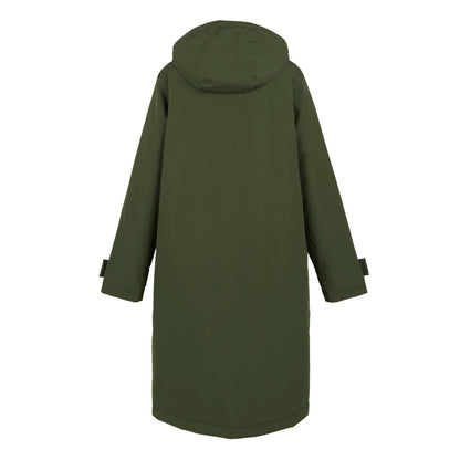 Dark Khaki-Olive - Back - Regatta Womens-Ladies Orla Kiely Longline Waterproof Jacket
