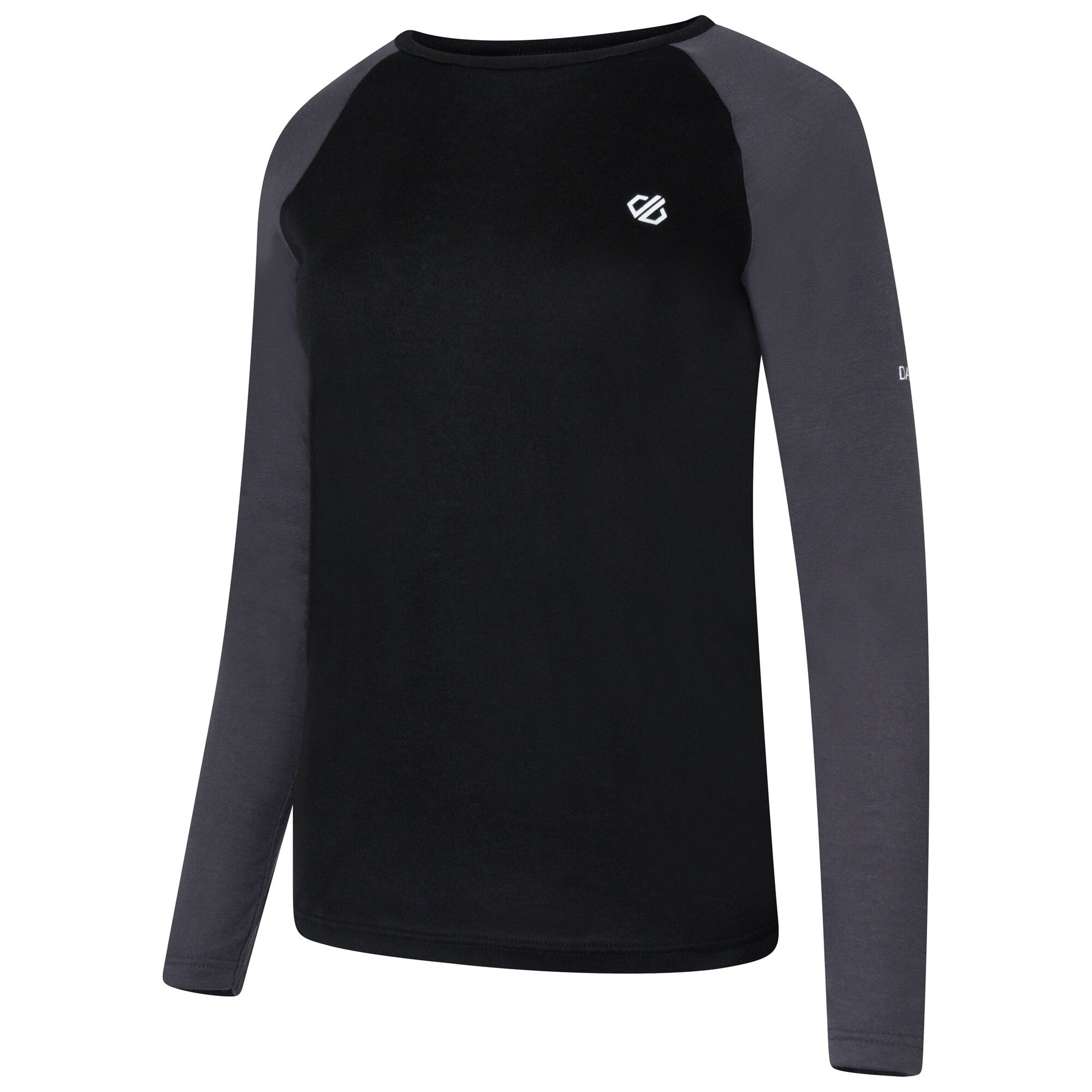 Black-Ebony - Side - Dare 2B Womens-Ladies Exchange Base Layer Top