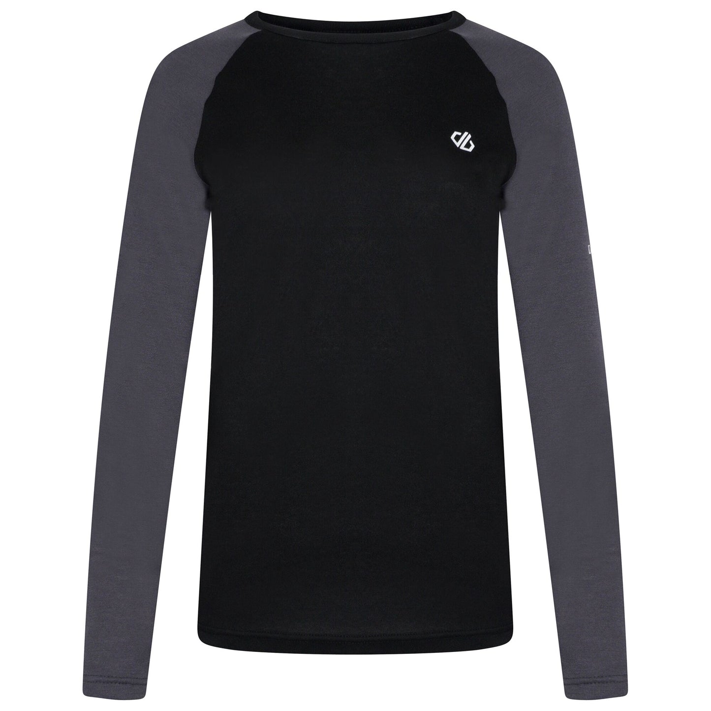 Black-Ebony - Front - Dare 2B Womens-Ladies Exchange Base Layer Top