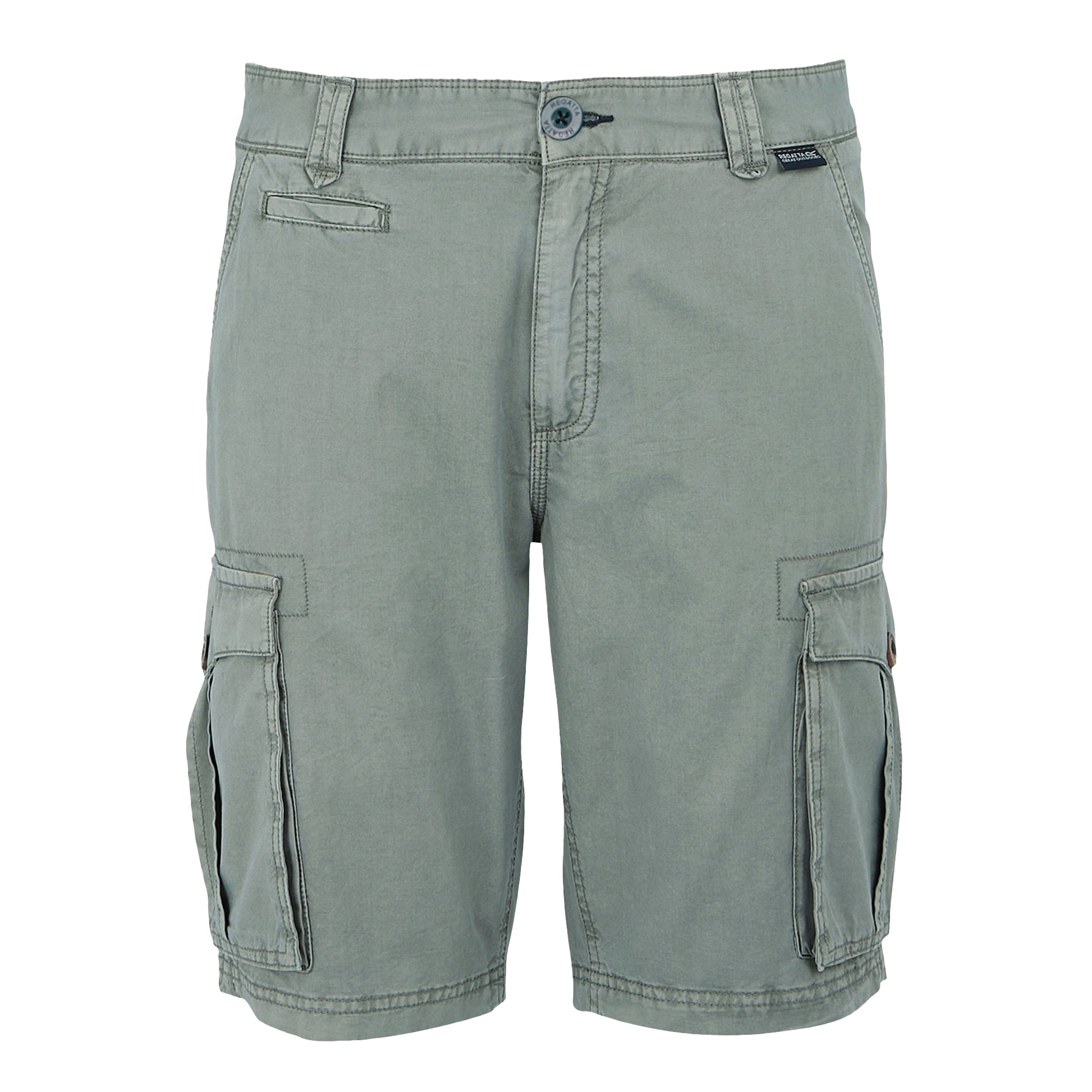 Storm Grey - Front - Regatta Mens Ruwan Casual Shorts