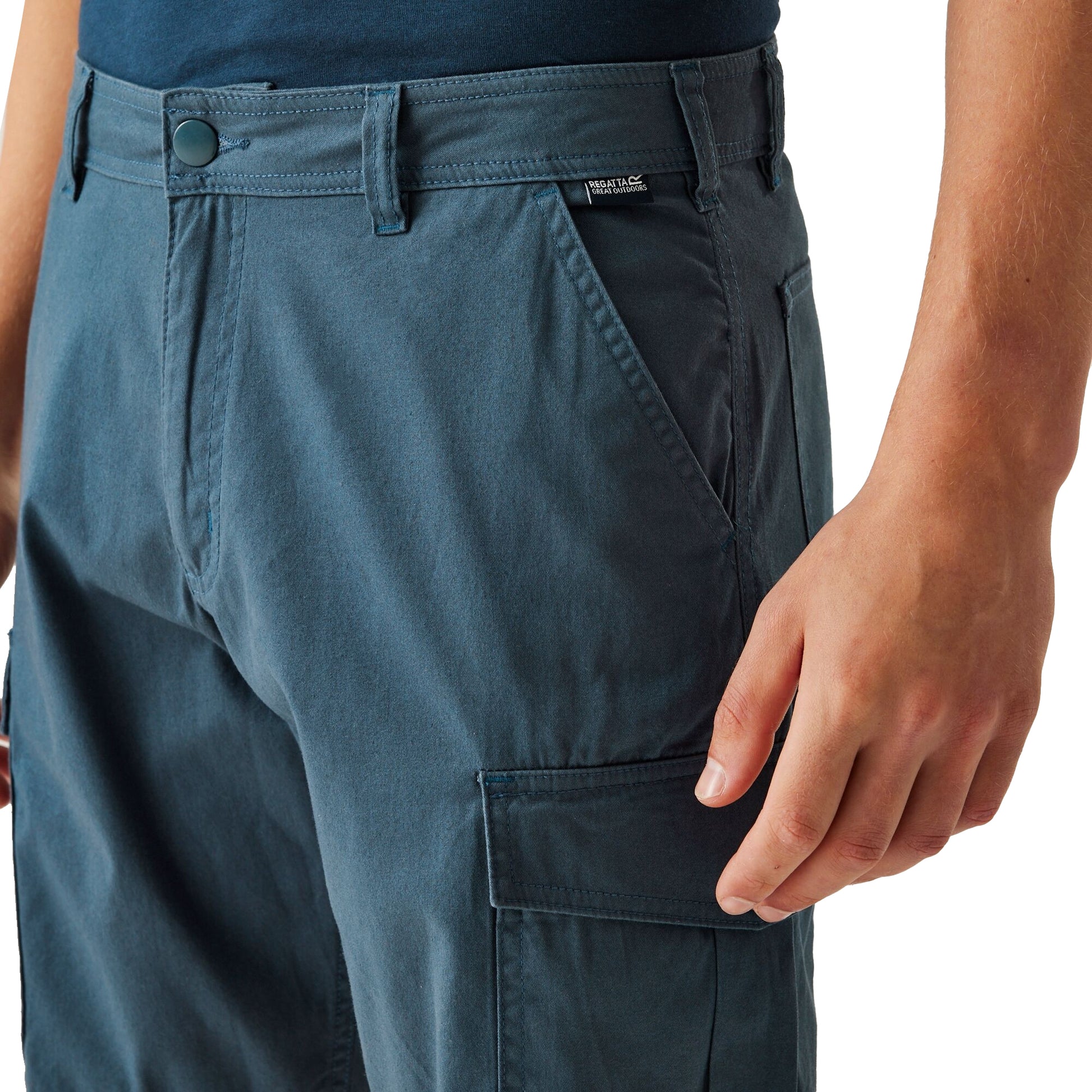 Midnight - Lifestyle - Regatta Mens Ruwan Casual Shorts