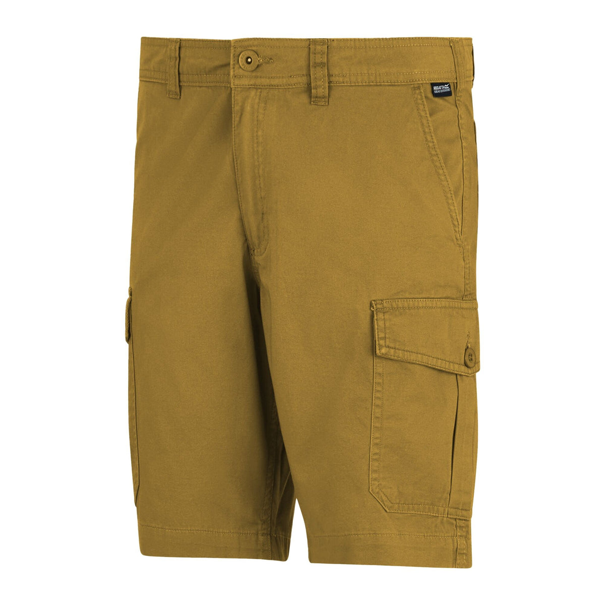 Wood Brown - Side - Regatta Mens Ruwan Casual Shorts