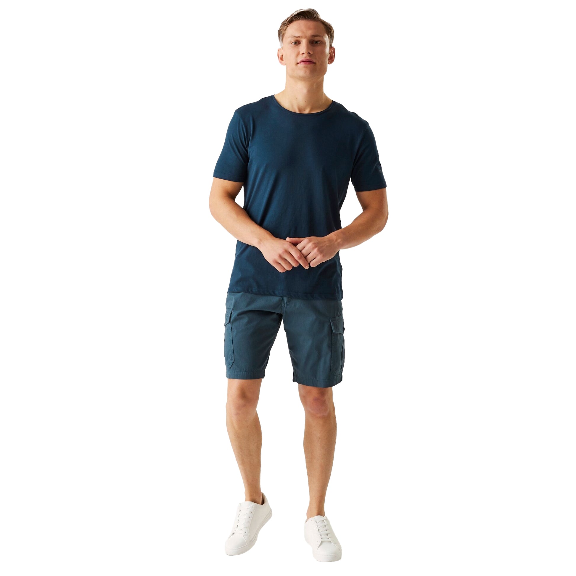 Midnight - Side - Regatta Mens Ruwan Casual Shorts