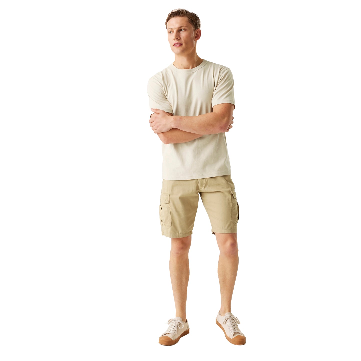 Oat - Side - Regatta Mens Ruwan Casual Shorts