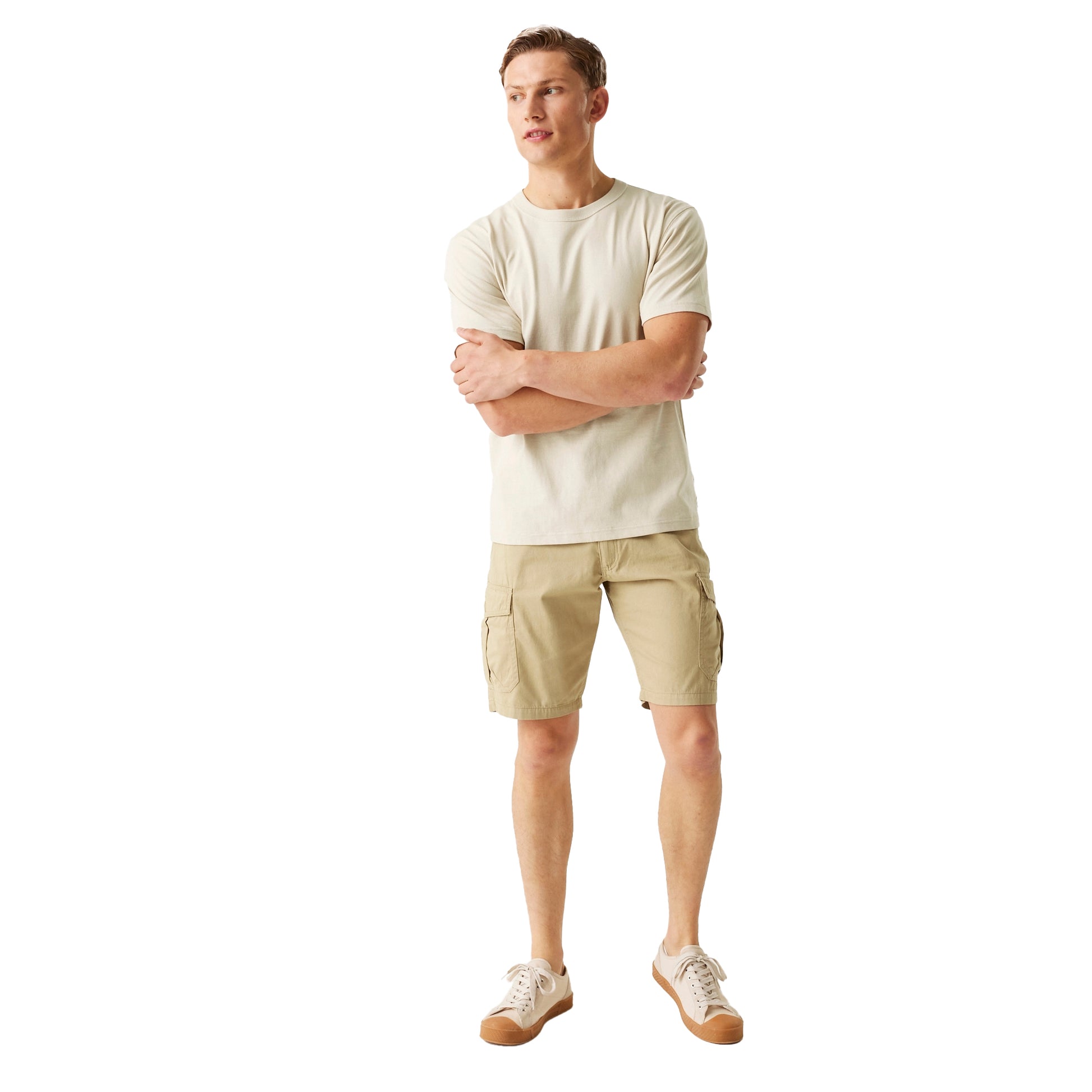 Oat - Side - Regatta Mens Ruwan Casual Shorts