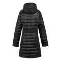 Black - Back - Regatta Womens-Ladies Andel IV Quilted Baffled Jacket