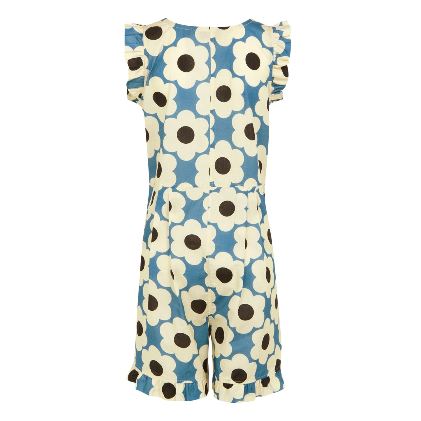 Blue - Back - Regatta Womens-Ladies Orla Kiely Sixties Daisy Playsuit