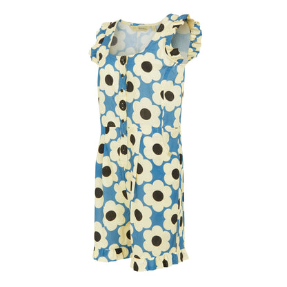 Blue - Side - Regatta Womens-Ladies Orla Kiely Sixties Daisy Playsuit