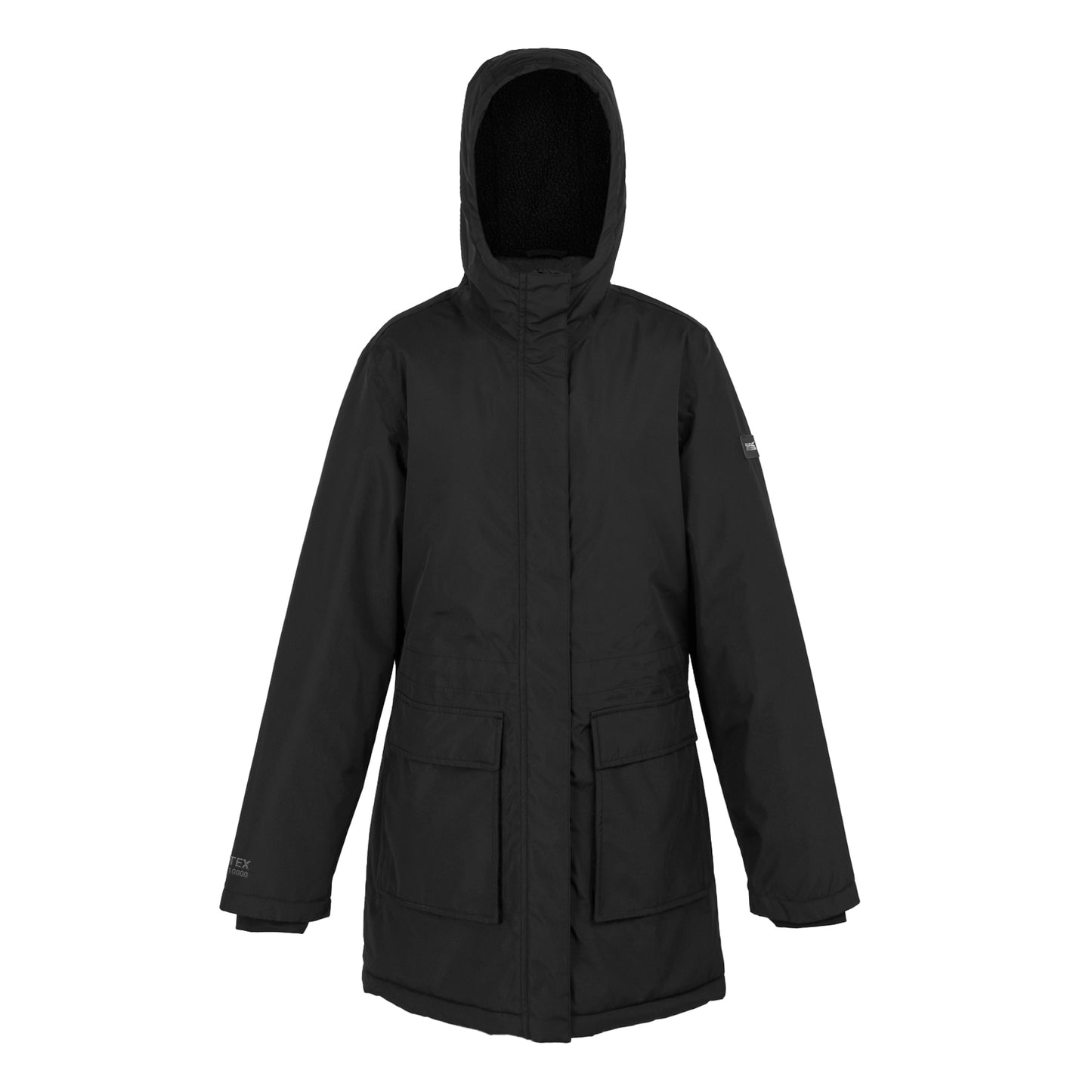 Black - Front - Regatta Womens-Ladies Voltera Heated Waterproof Jacket