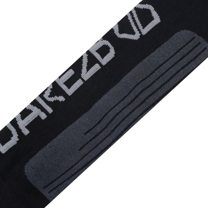Black-Ebony - Side - Dare 2B Womens-Ladies Technical Ski Socks