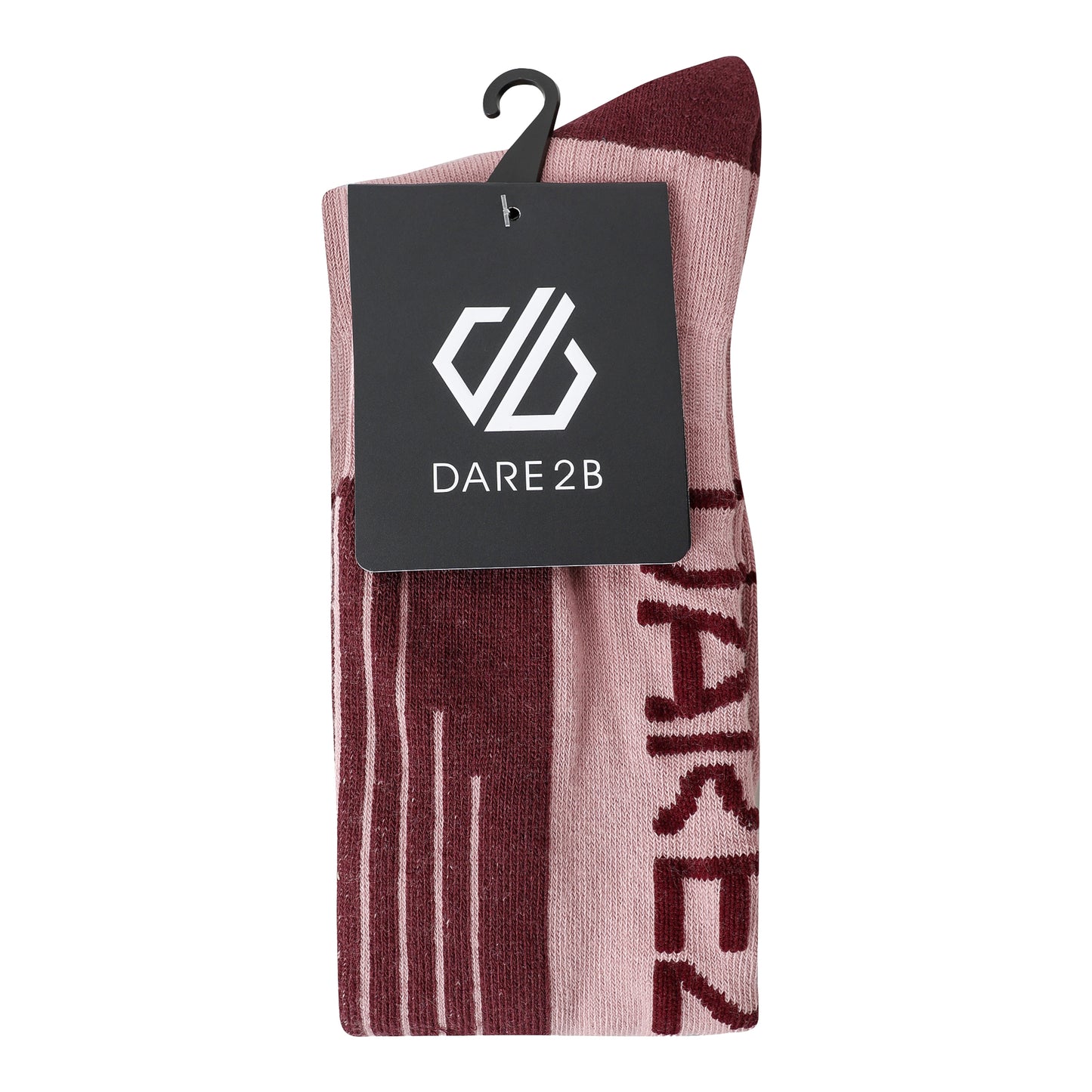 Fig-Lilas - Side - Dare 2B Womens-Ladies Technical Ski Socks