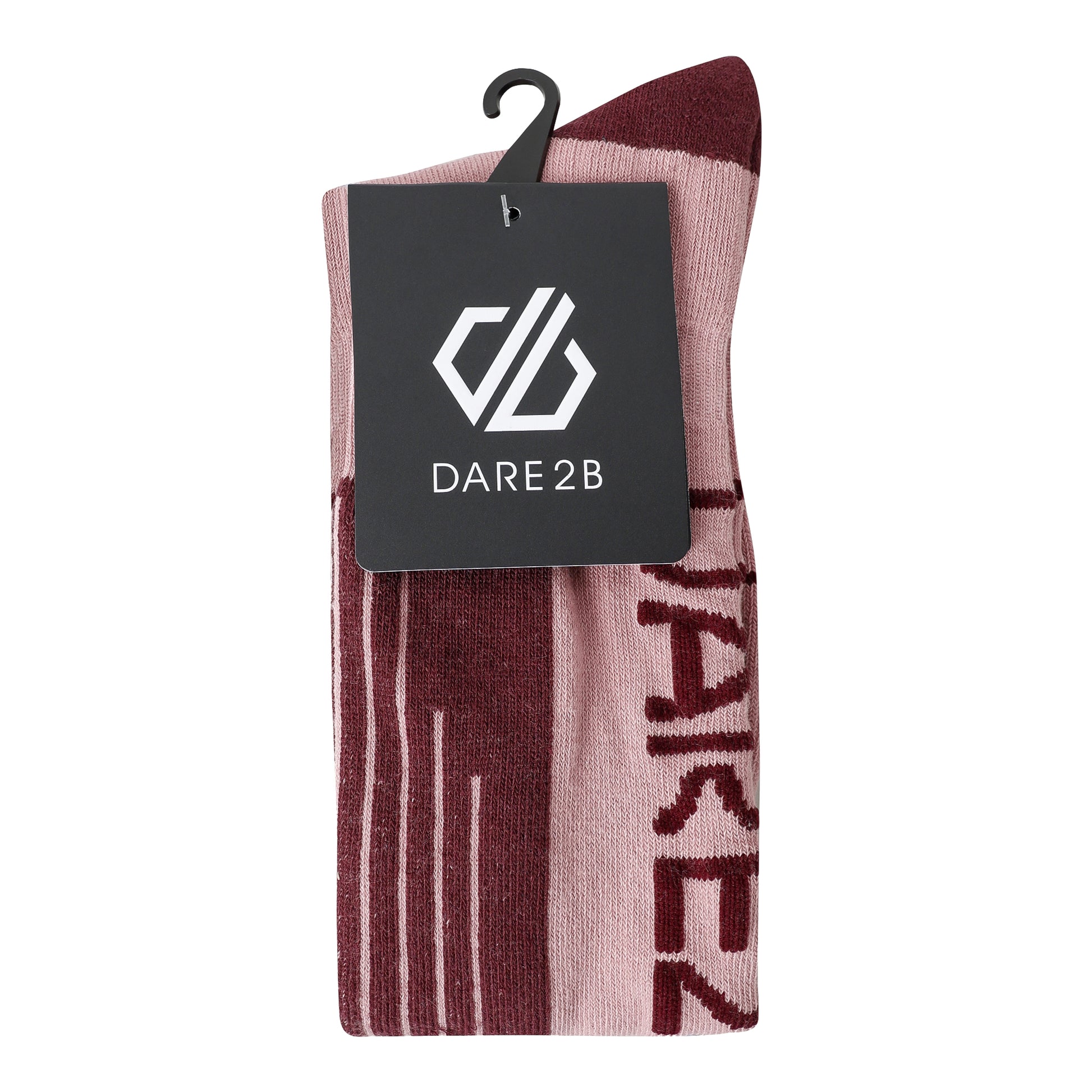 Fig-Lilas - Side - Dare 2B Womens-Ladies Technical Ski Socks