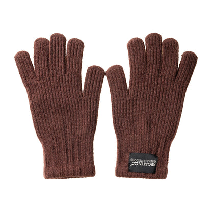 Dark Cherry - Front - Regatta Unisex Adult Connora Gloves