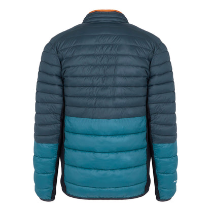 Moonlight Denim-Moroccan Blue - Back - Regatta Mens Leedre Colour Block Hybrid Jacket