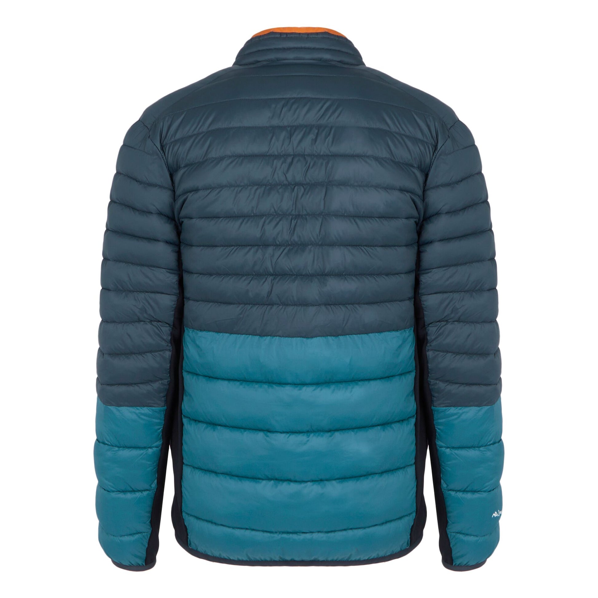 Moonlight Denim-Moroccan Blue - Back - Regatta Mens Leedre Colour Block Hybrid Jacket