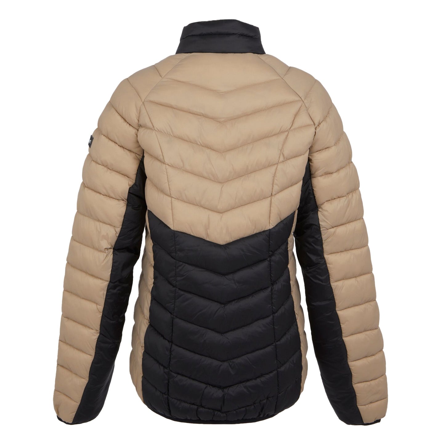 Warm Taupe-Black - Back - Regatta Womens-Ladies Dalent Quilted Jacket