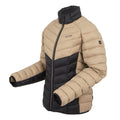 Warm Taupe-Black - Side - Regatta Womens-Ladies Dalent Quilted Jacket