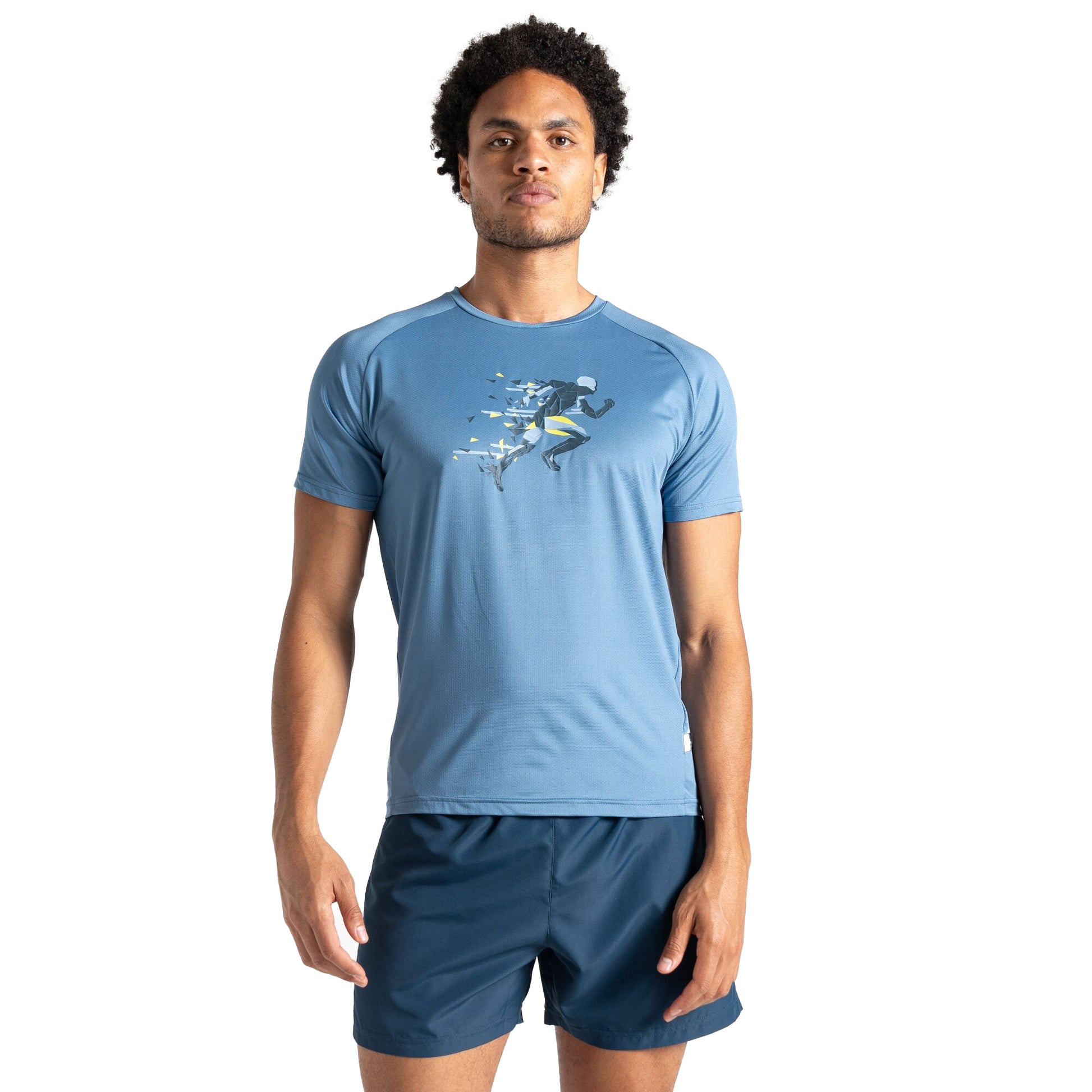 Coronet Blue - Lifestyle - Dare 2B Mens Tech Running T-Shirt