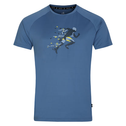 Coronet Blue - Front - Dare 2B Mens Tech Running T-Shirt