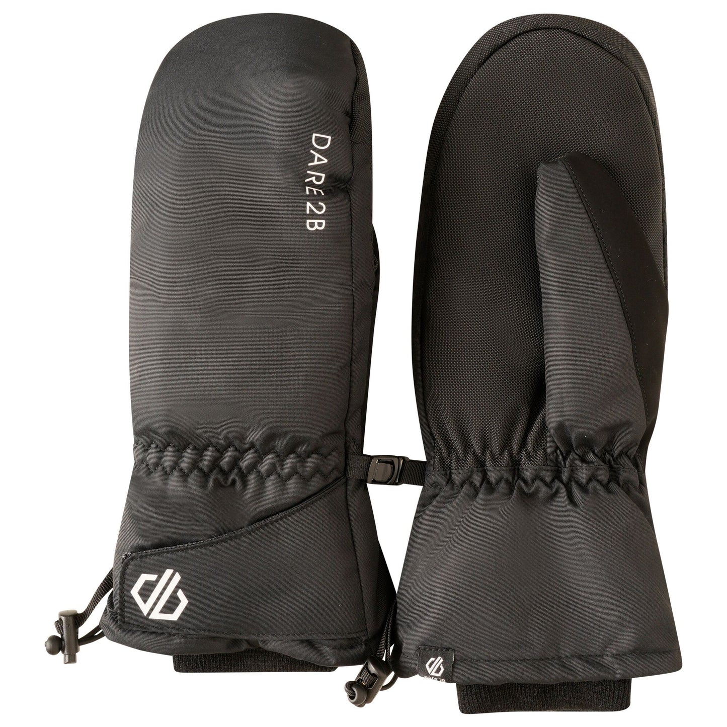 Ebony Grey - Front - Dare 2B Veracity II Mittens