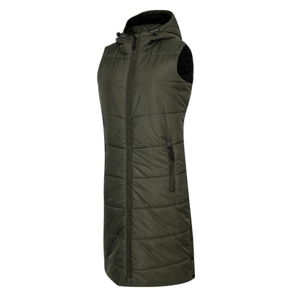 Dark Khaki - Side - Dare 2B Womens-Ladies Distinguish Gilet