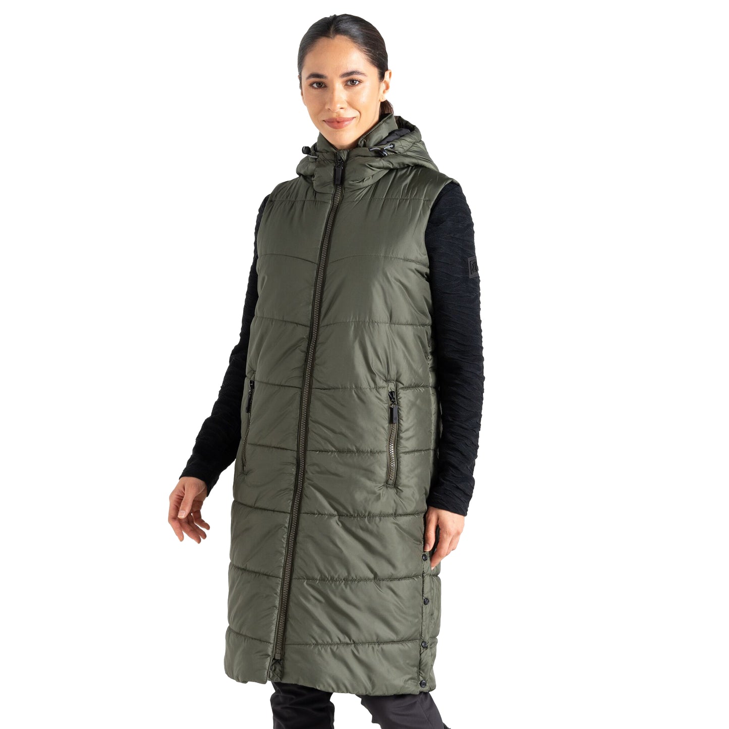 Dark Khaki - Lifestyle - Dare 2B Womens-Ladies Distinguish Gilet