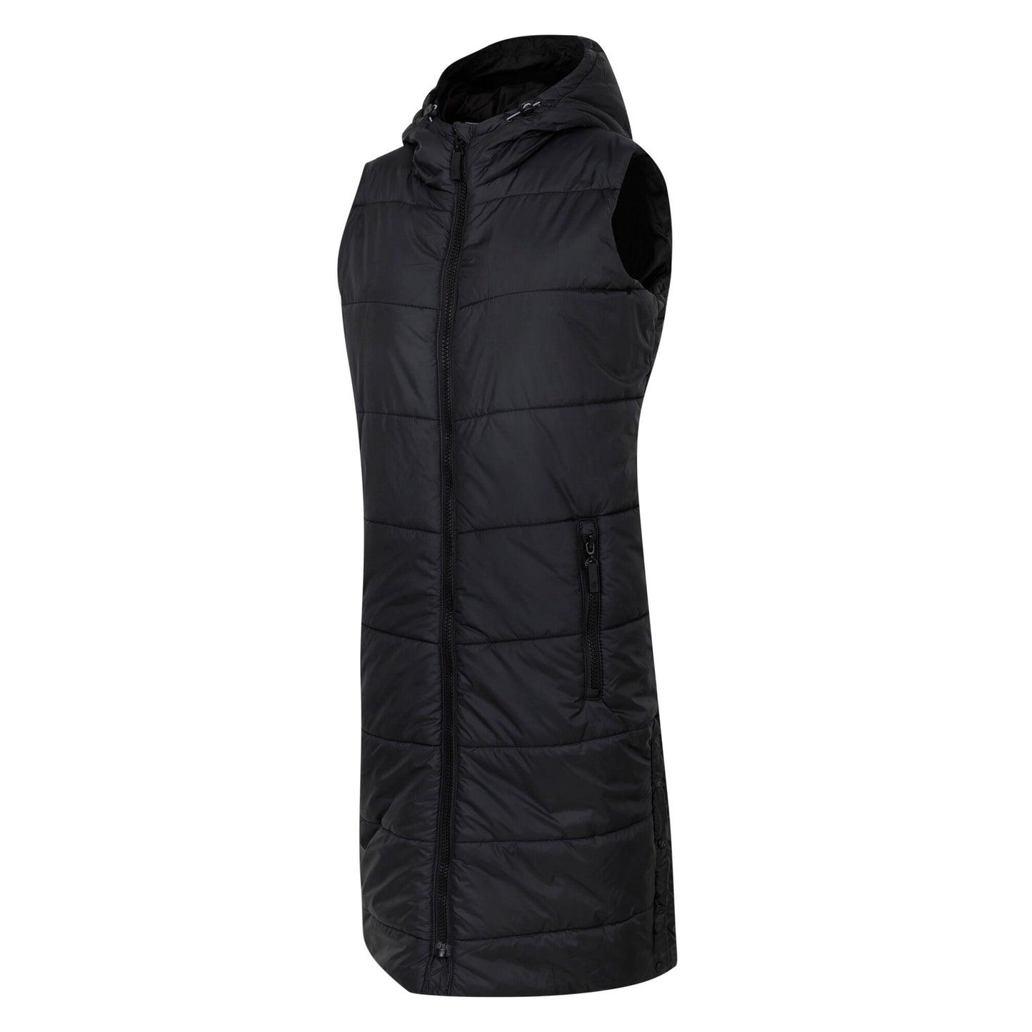 Black - Side - Dare 2B Womens-Ladies Distinguish Gilet
