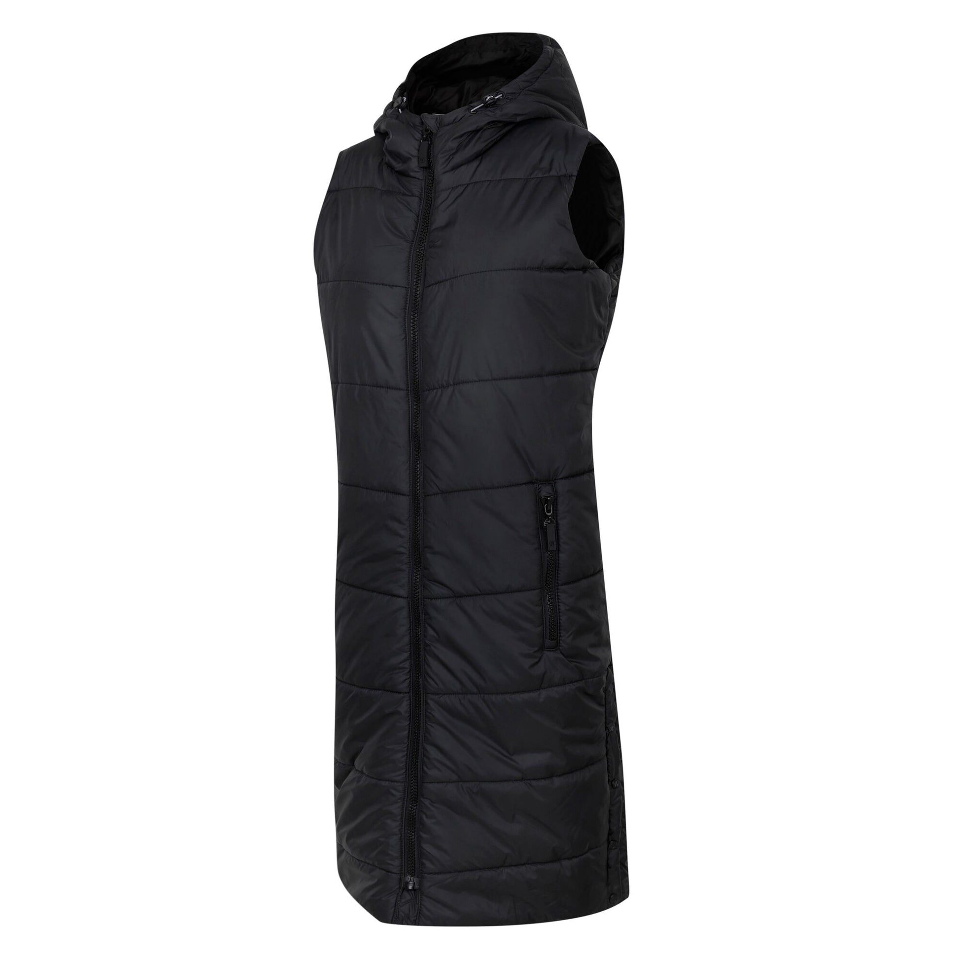 Black - Side - Dare 2B Womens-Ladies Distinguish Gilet