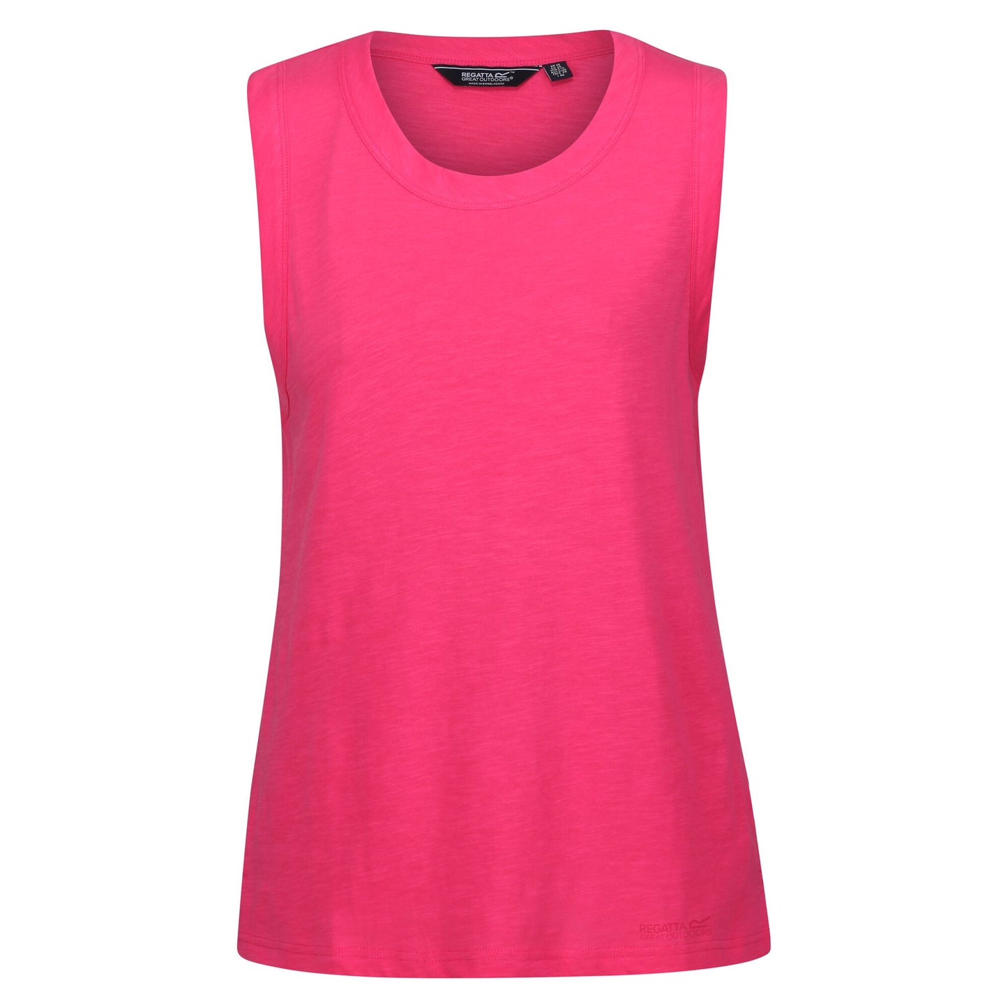 Hot Pink - Front - Regatta Womens-Ladies Fariah Plain Sleeveless Top