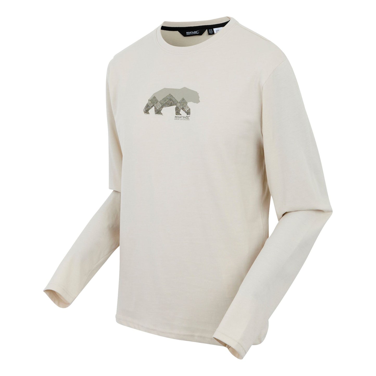 Moonstruck - Side - Regatta Mens Maylow Scenery Marl Long-Sleeved T-Shirt