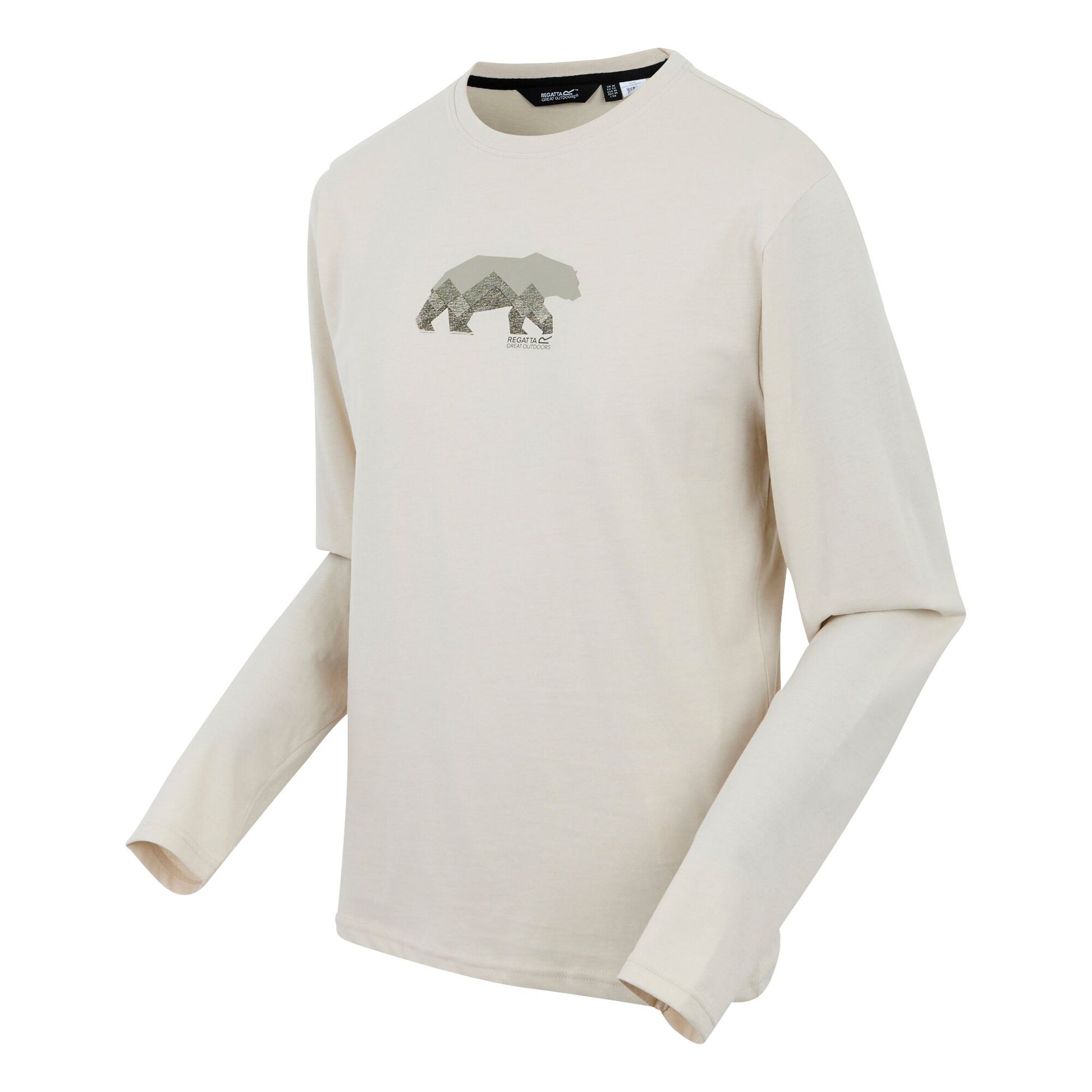 Moonstruck - Side - Regatta Mens Maylow Scenery Marl Long-Sleeved T-Shirt