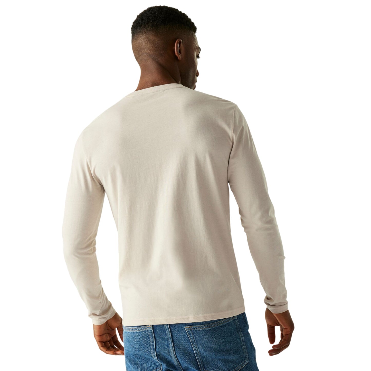 Moonstruck - Pack Shot - Regatta Mens Maylow Scenery Marl Long-Sleeved T-Shirt