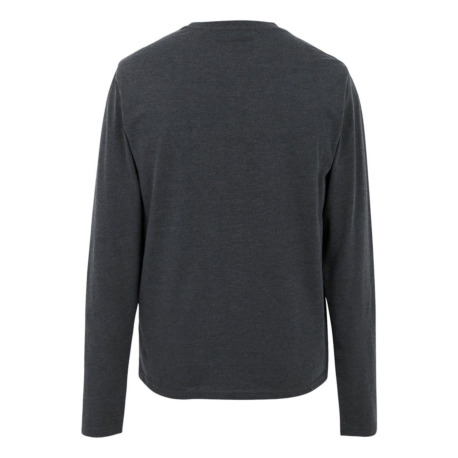 Black - Back - Regatta Mens Maylow Scenery Marl Long-Sleeved T-Shirt