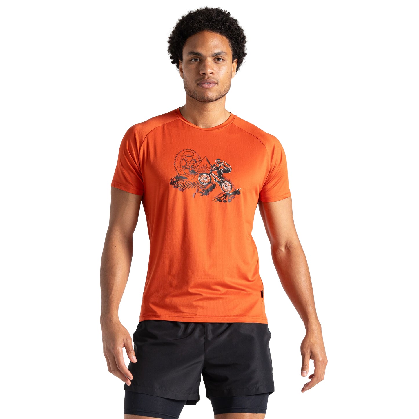 Cinnamon - Lifestyle - Regatta Mens Tech Mountain Bike T-Shirt