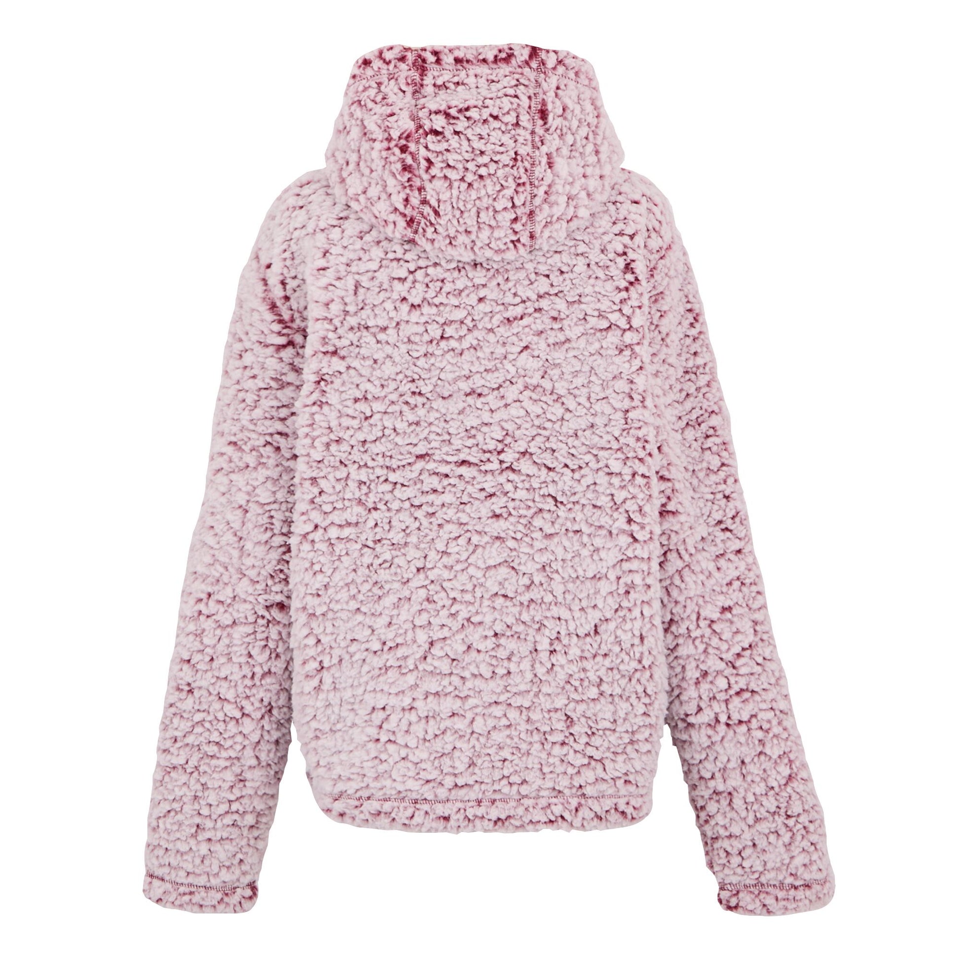 Rumba Red - Back - Regatta Womens-Ladies Zelpha Fluffy Hooded Fleece Jacket