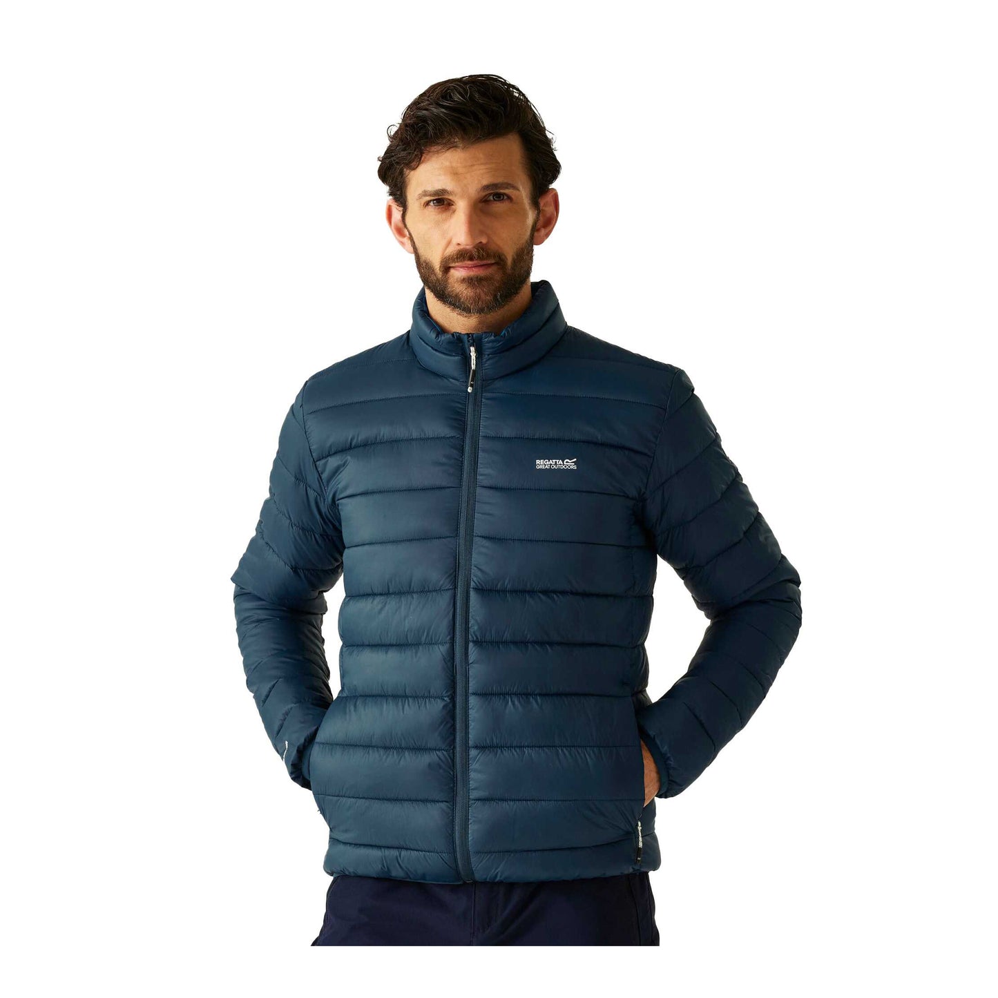 Moonlight Denim - Side - Regatta Mens Marizion Padded Jacket