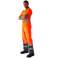 Orange - Lifestyle - Regatta Professional Mens Hi-Vis Safety T-Shirt