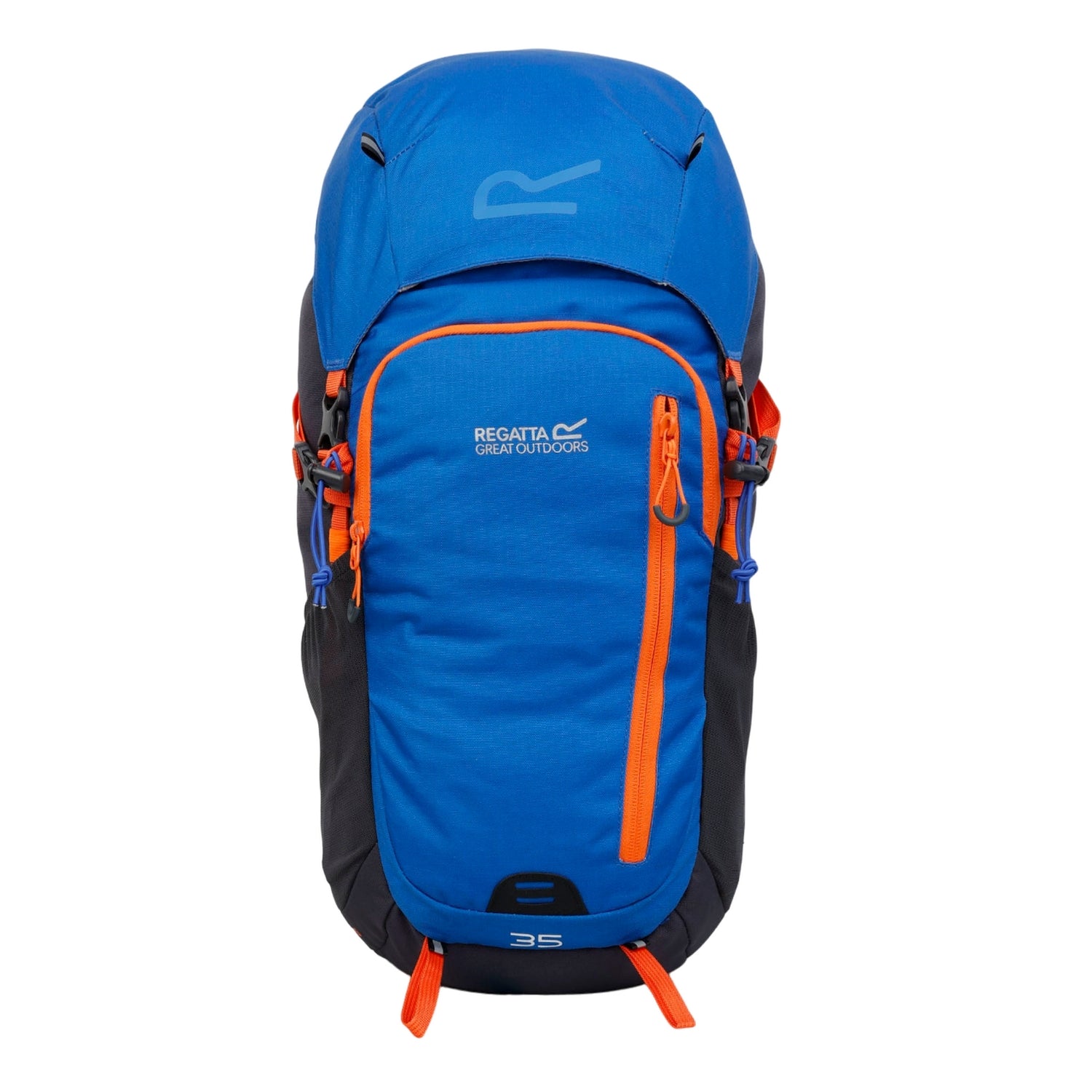 Oxford Blue-Seal Grey - Front - Regatta Highton V2 35L Backpack