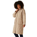Warm Taupe - Side - Regatta Womens-Ladies Jaycee II Padded Jacket