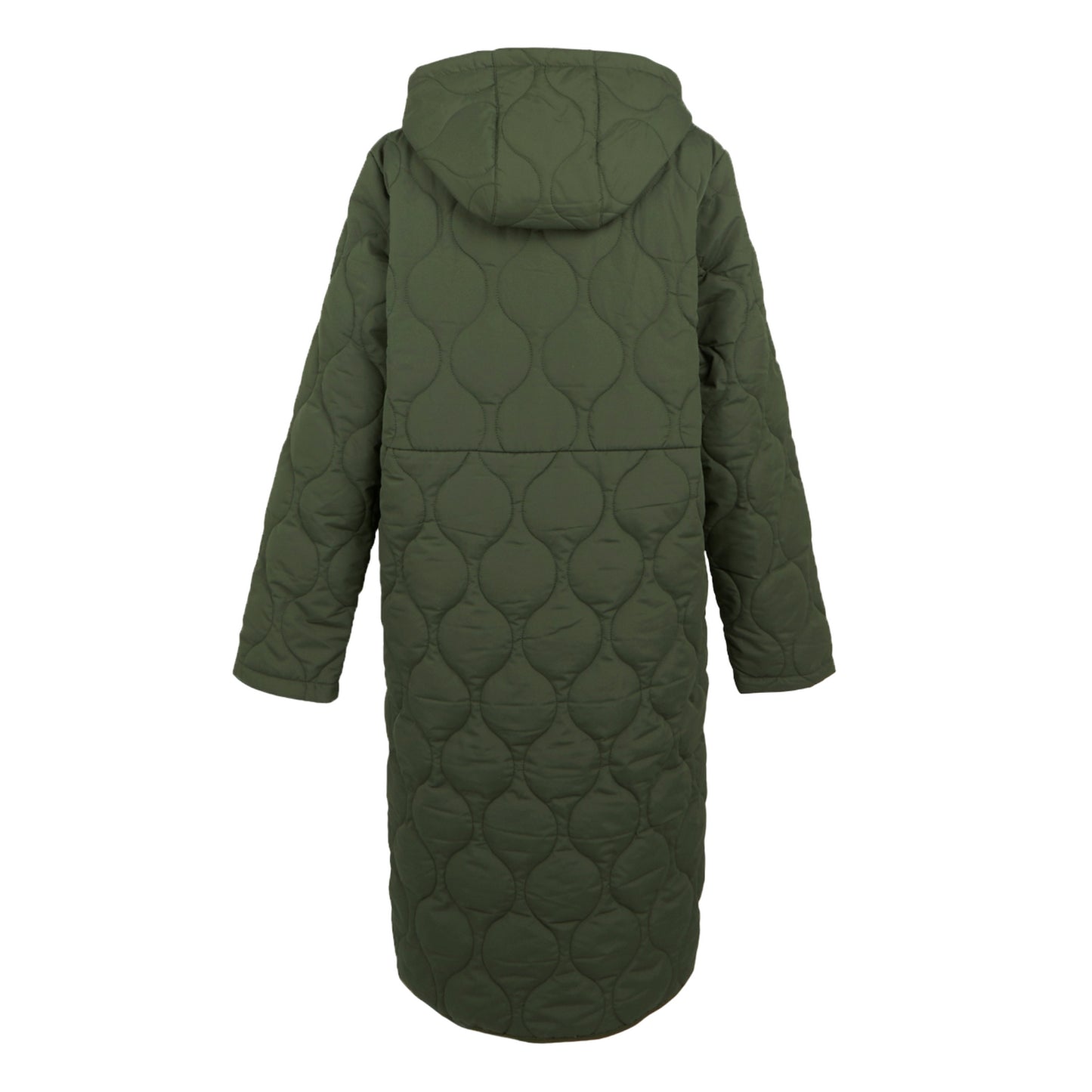 Dark Khaki - Back - Regatta Womens-Ladies Jaycee II Padded Jacket