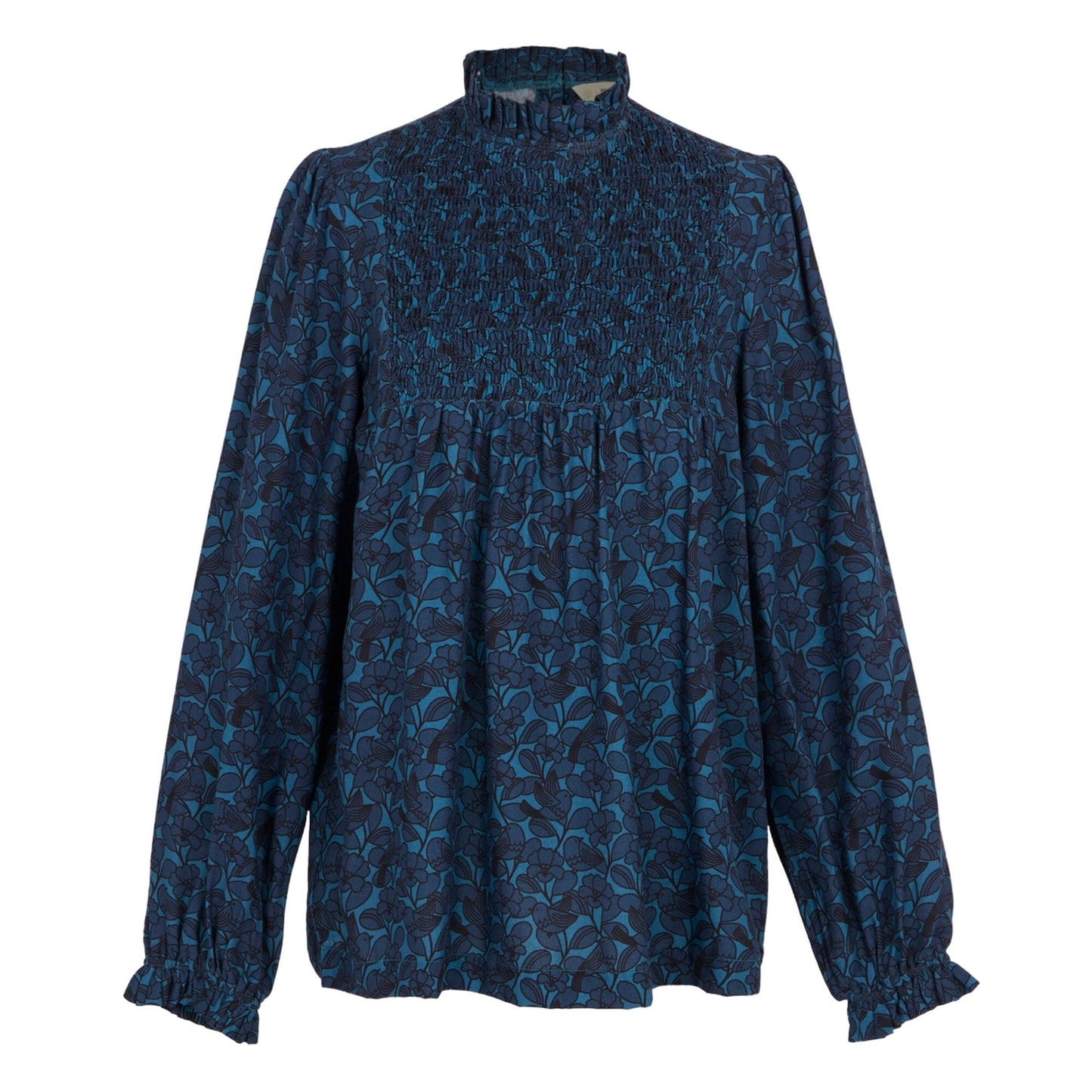 Blue - Front - Regatta Womens-Ladies Orla Kiely Birdy Winter Blouse