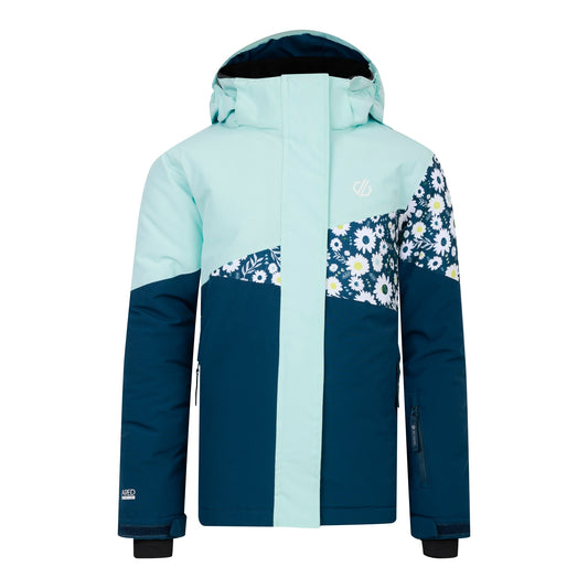 Moonlight Denim - Front - Dare 2B Childrens-Kids Humour III Daisy Ski Jacket