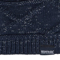 Navy - Side - Regatta Womens-Ladies Multimix III Beanie